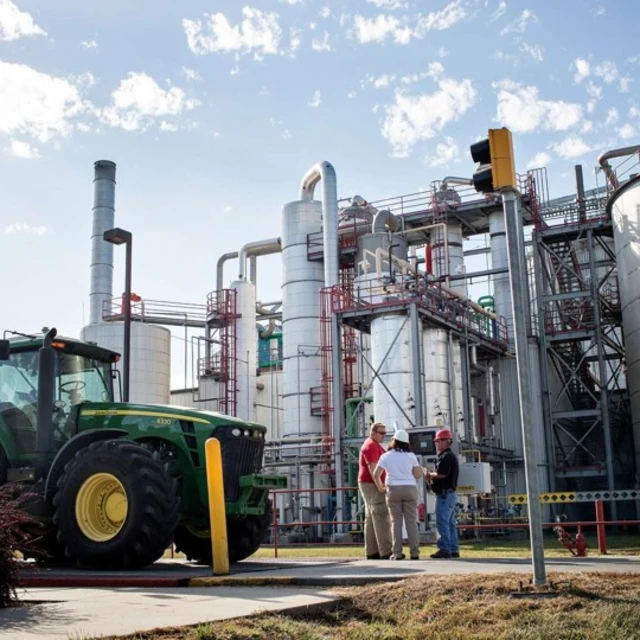 Bioenergy plant tractor