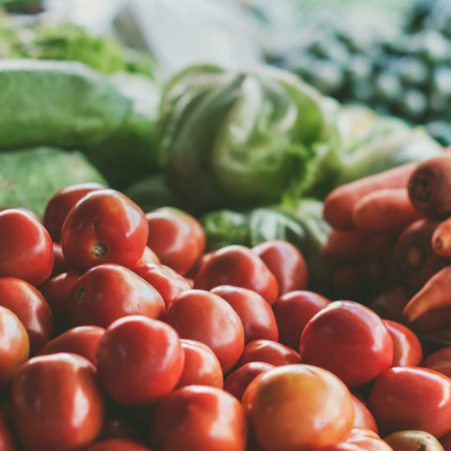 Vegtables at market