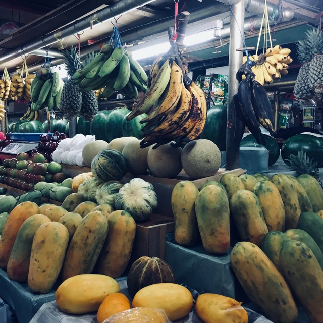 fruits at a market