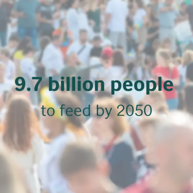 9.7 Billion people