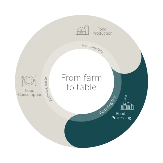 Transform model - Food processing