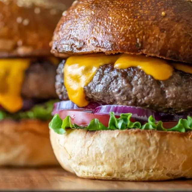 A juicy firm bite for plant-based patties