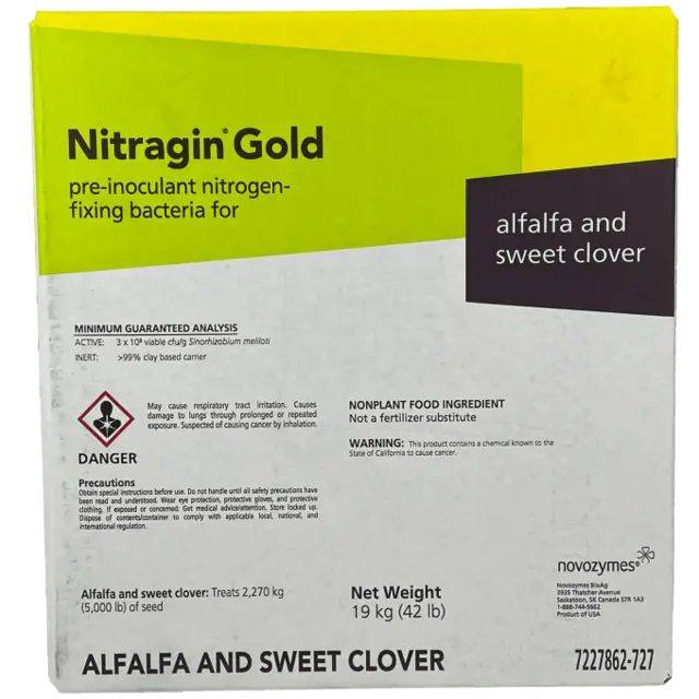 Nitragin® Gold Alfalfa and Sweet Clover