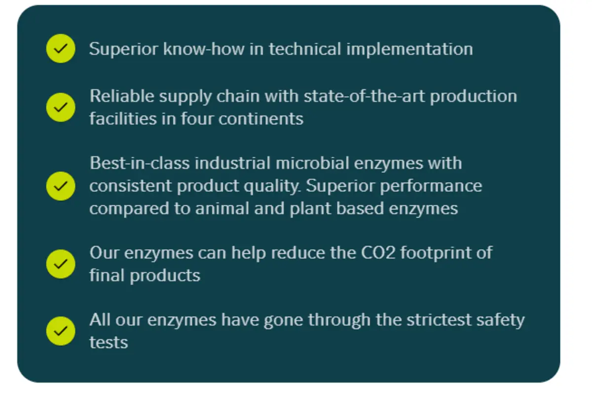 trusted enzyme supplier
