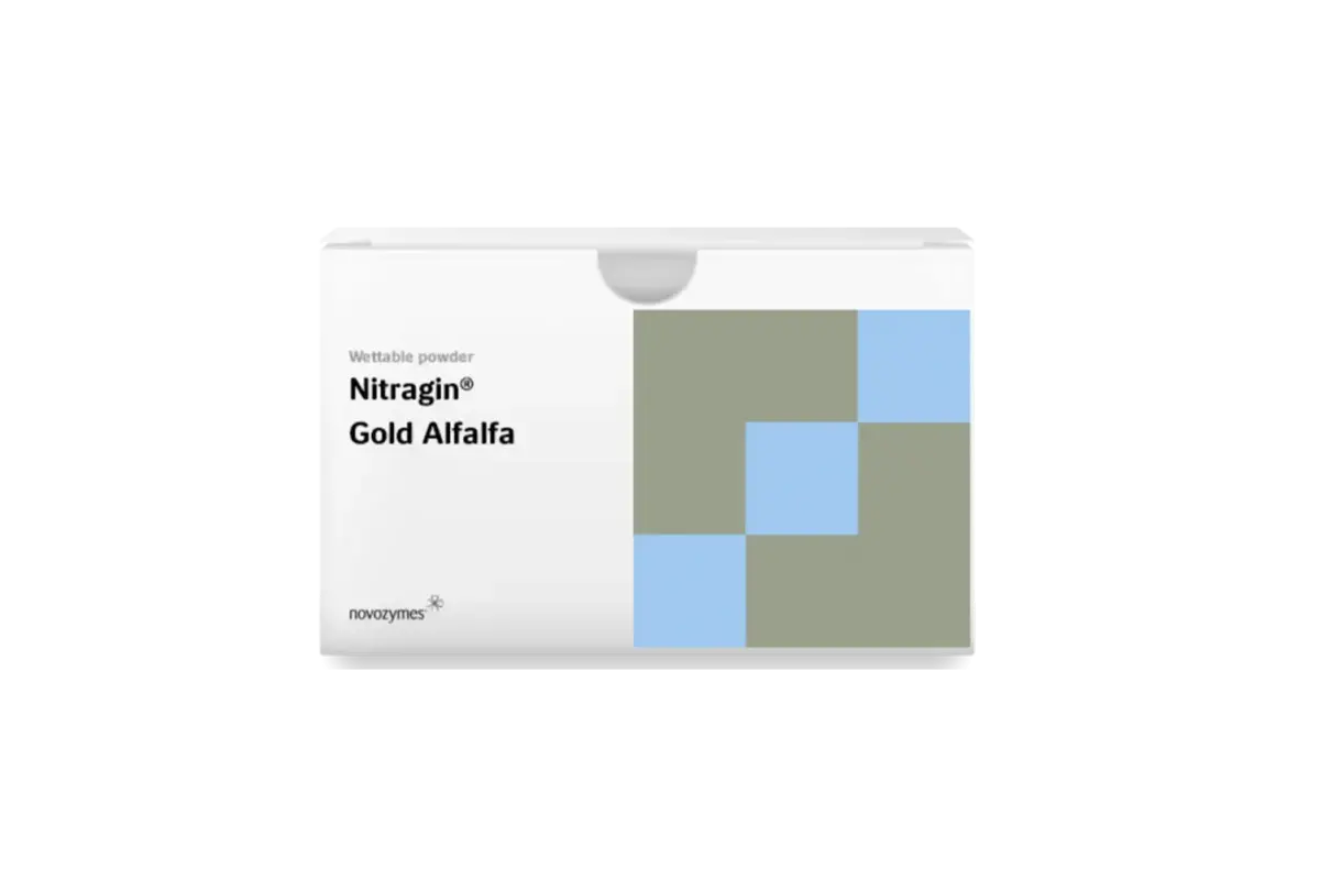 Novozymes BioAg product Nitragin Gold Alfalfa