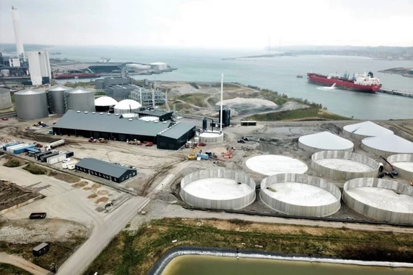 Biogas plant Novozymes