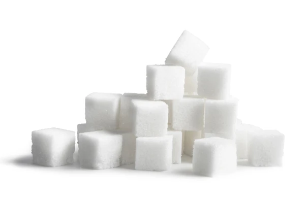 Pile of sugar cubes