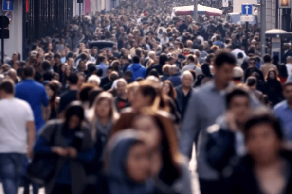 people walking