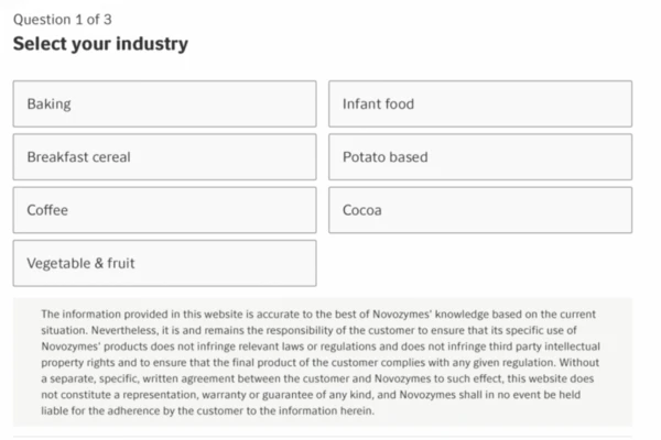 Acryladmid reduction compliance checker