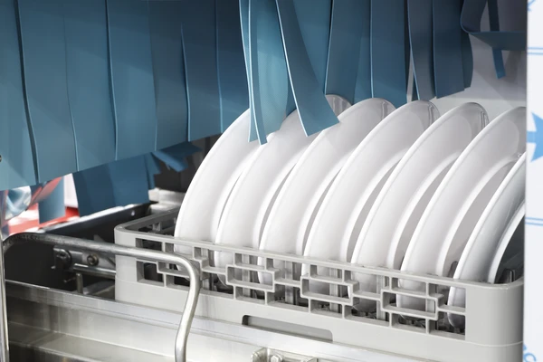 plates in dishwasher