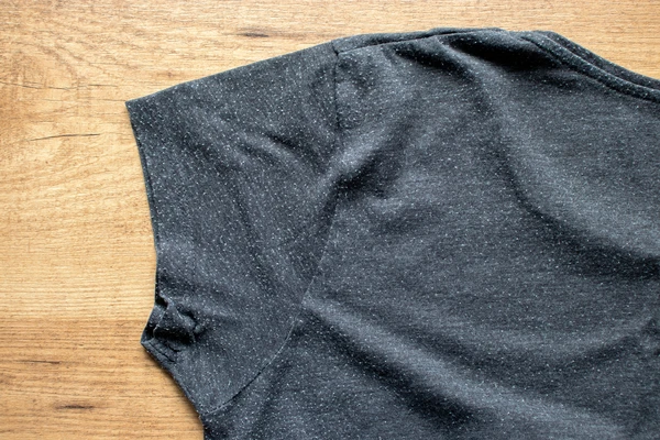 Fuzz and pills on t-shirt
