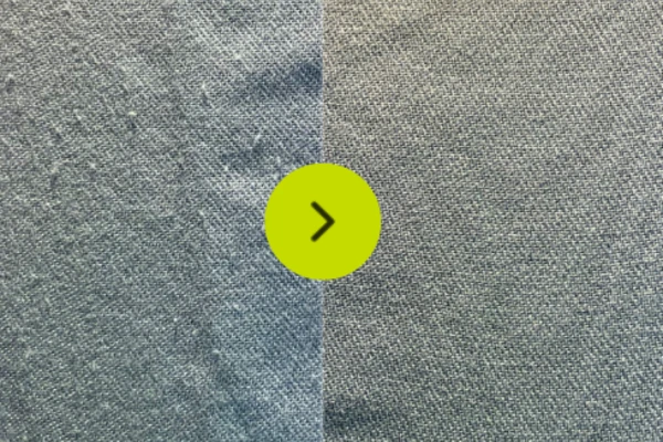 biopolishing before and after for viscose