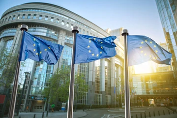 EU Regulations eur flags brussels