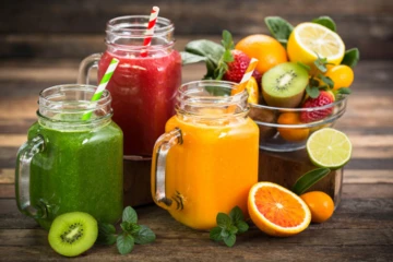 Fruit juices and smoothies