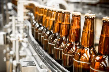 Optimized brewing process in beer production facility