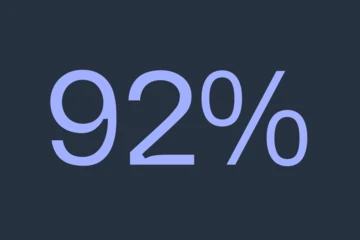 92%